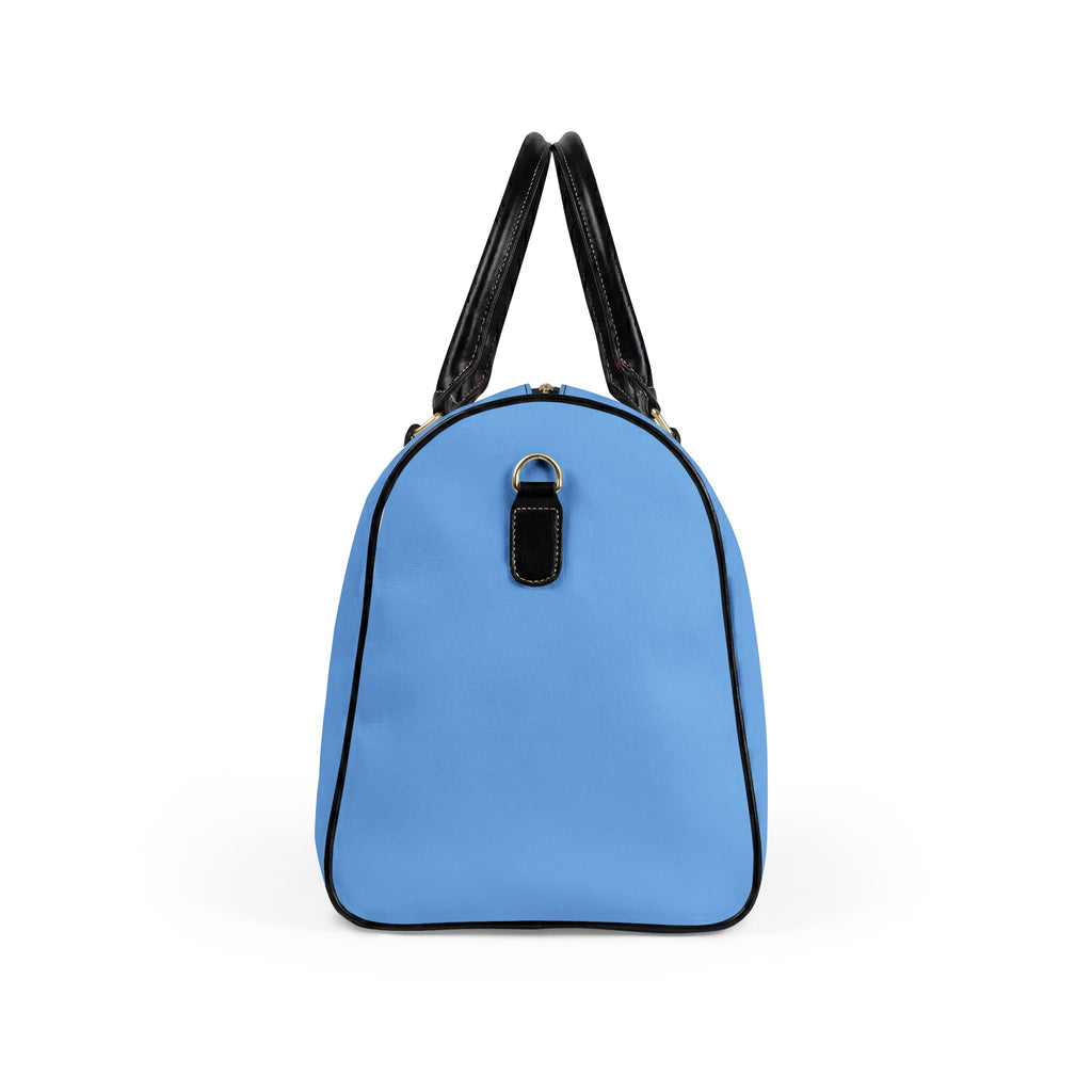Leather Travel Bag - Stay Cozy Raccoon