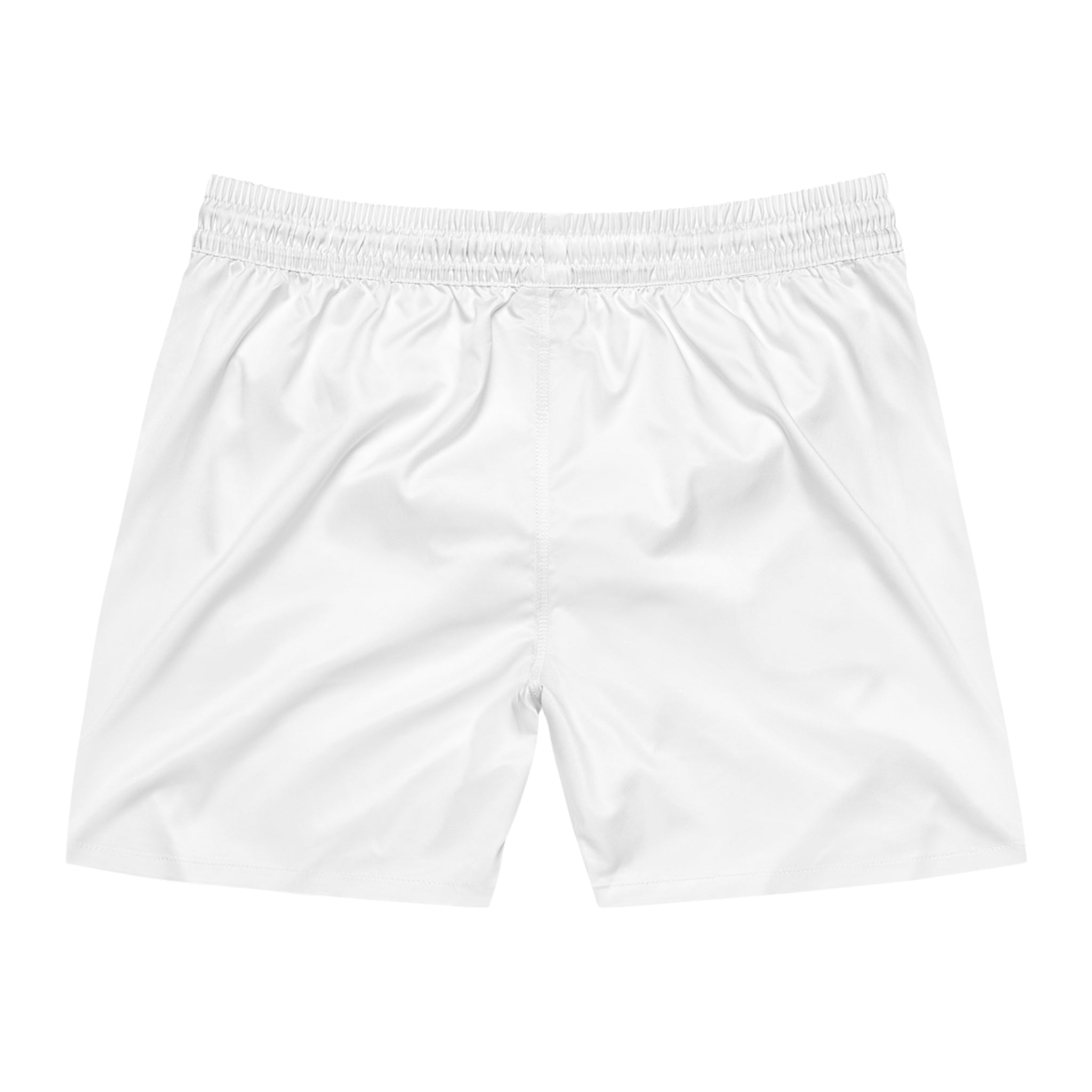 Men's Mid-Length Swim Shorts (AOP) - Piano Pig