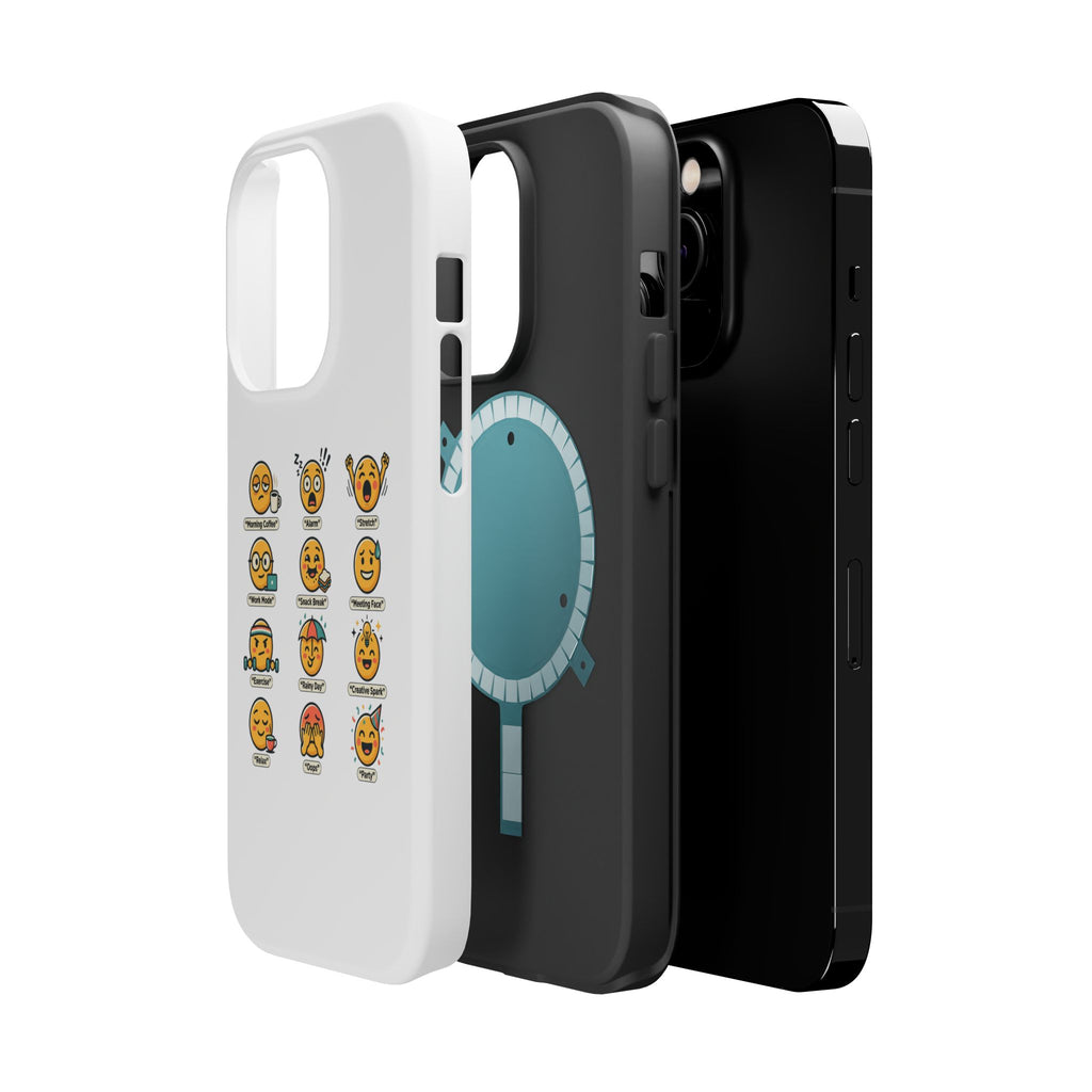 Emoji Mood Phone Case — Magnetic Impact-Resistant iPhone Cover