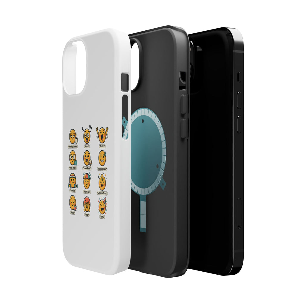 Emoji Mood Phone Case — Magnetic Impact-Resistant iPhone Cover