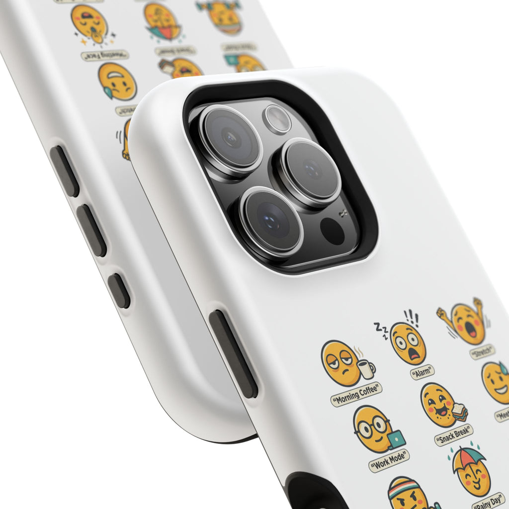 Emoji Mood Phone Case — Magnetic Impact-Resistant iPhone Cover