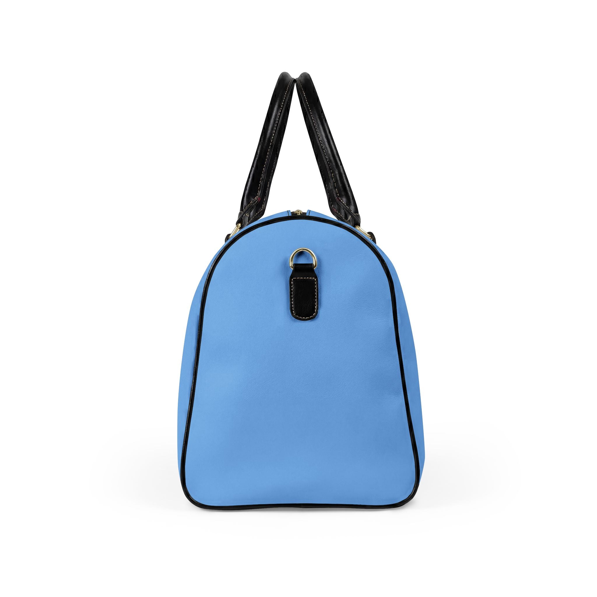 Leather Travel Bag - Stay Cozy Raccoon
