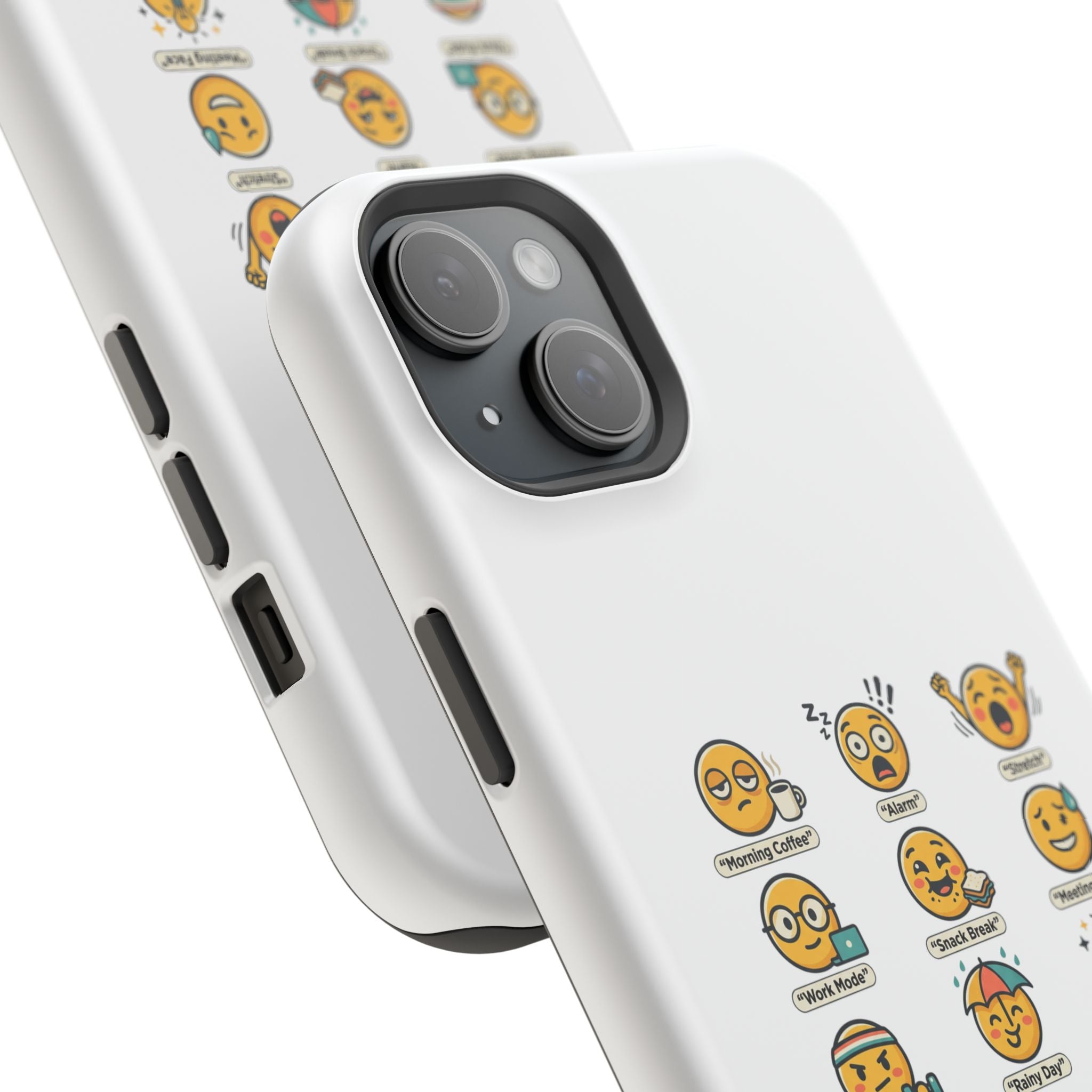 Emoji Mood Phone Case — Magnetic Impact-Resistant iPhone Cover