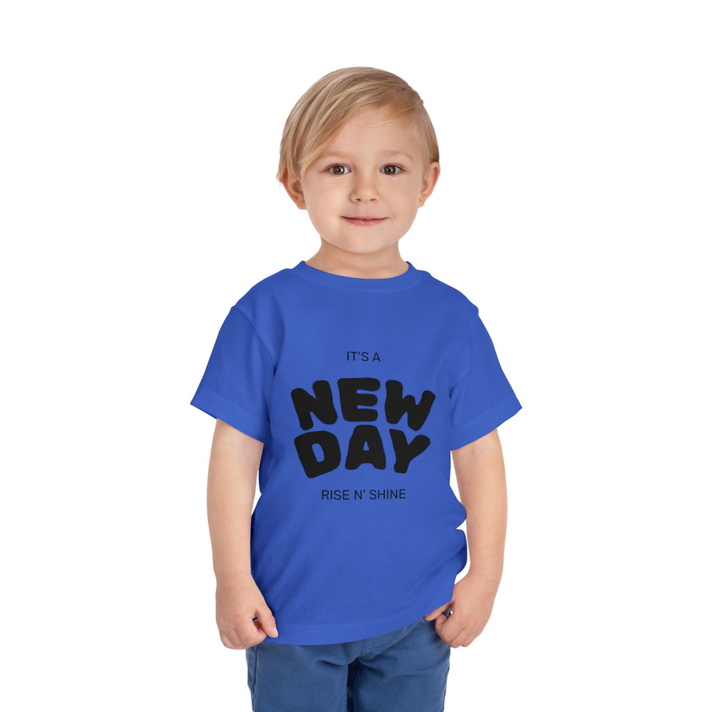 Toddler Short Sleeve Tee - It's a New Day