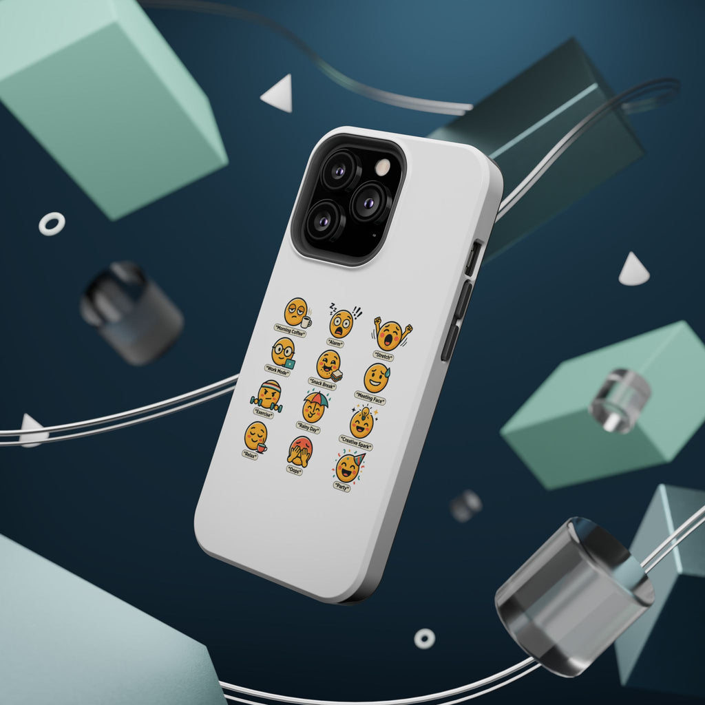 Emoji Mood Phone Case — Magnetic Impact-Resistant iPhone Cover