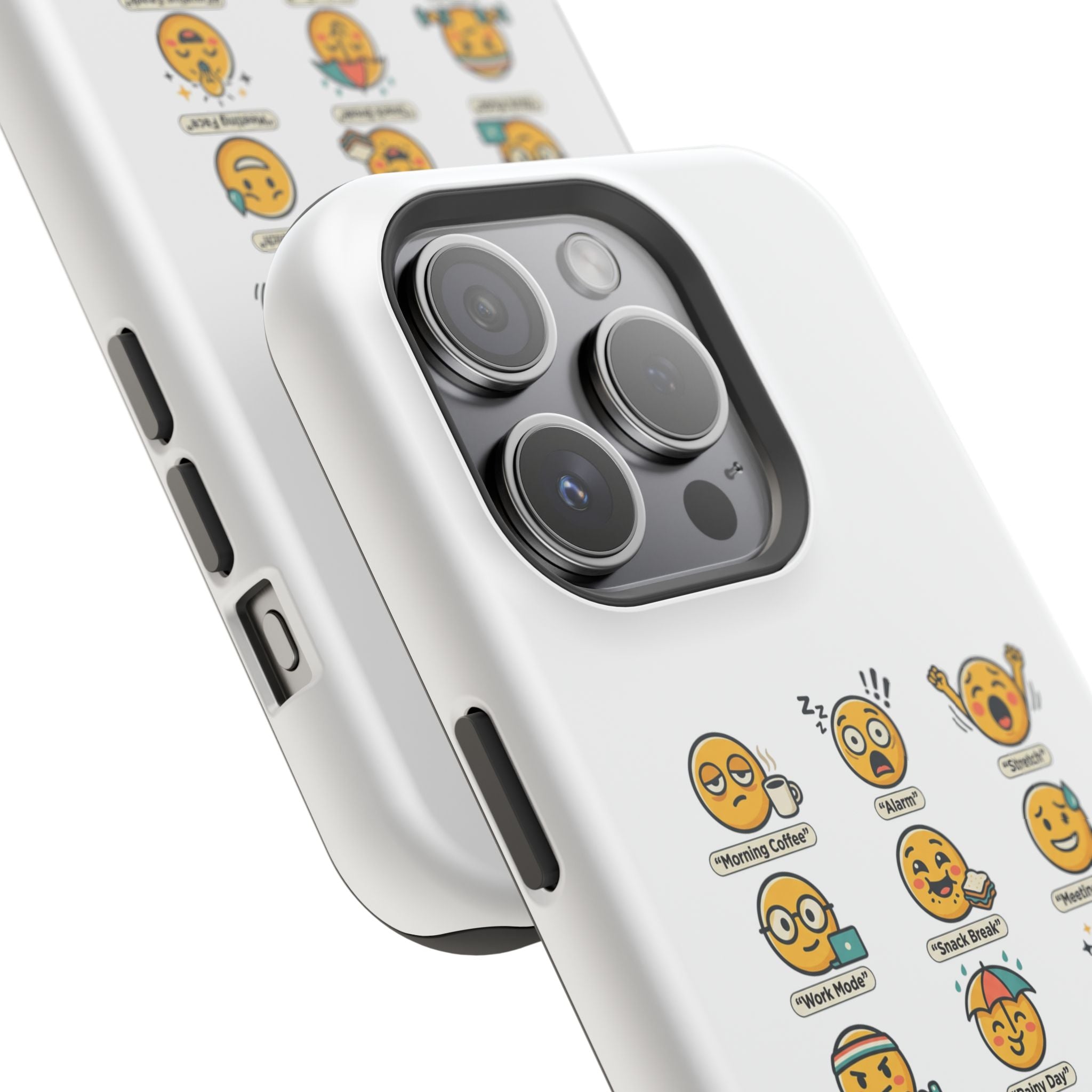 Emoji Mood Phone Case — Magnetic Impact-Resistant iPhone Cover