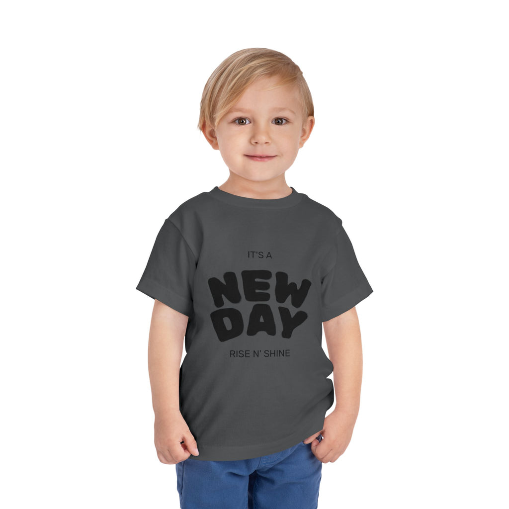 Toddler Short Sleeve Tee - It's a New Day