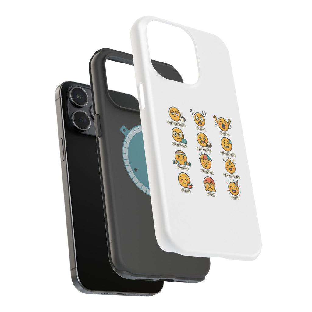 Emoji Mood Phone Case — Magnetic Impact-Resistant iPhone Cover