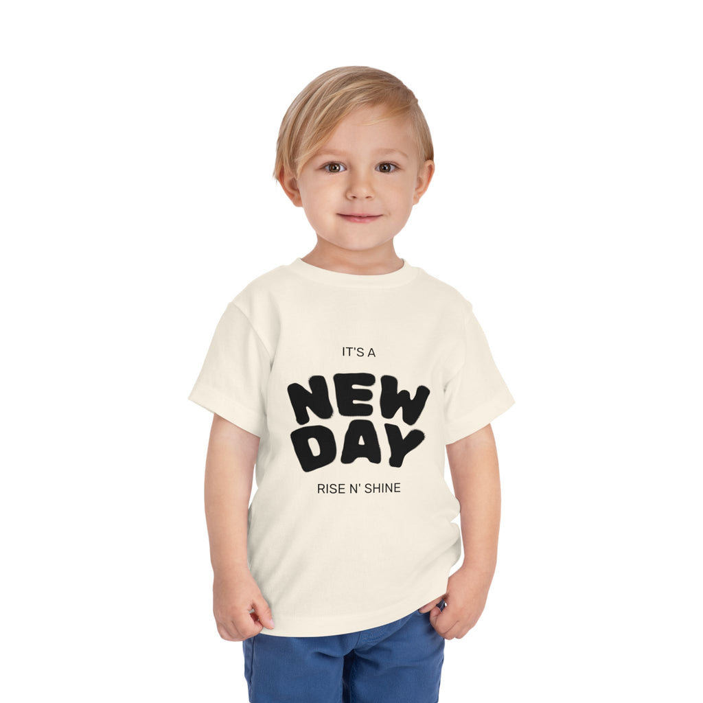 Toddler Short Sleeve Tee - It's a New Day
