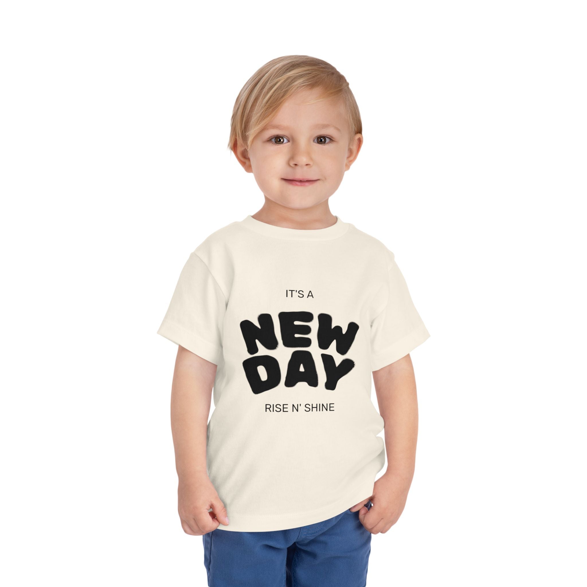 Toddler Short Sleeve Tee - It's a New Day