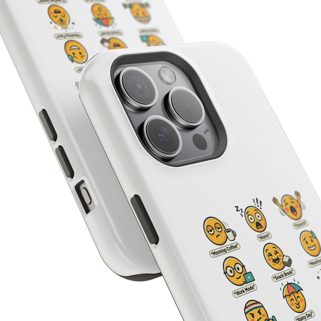 Emoji Mood Phone Case — Magnetic Impact-Resistant iPhone Cover