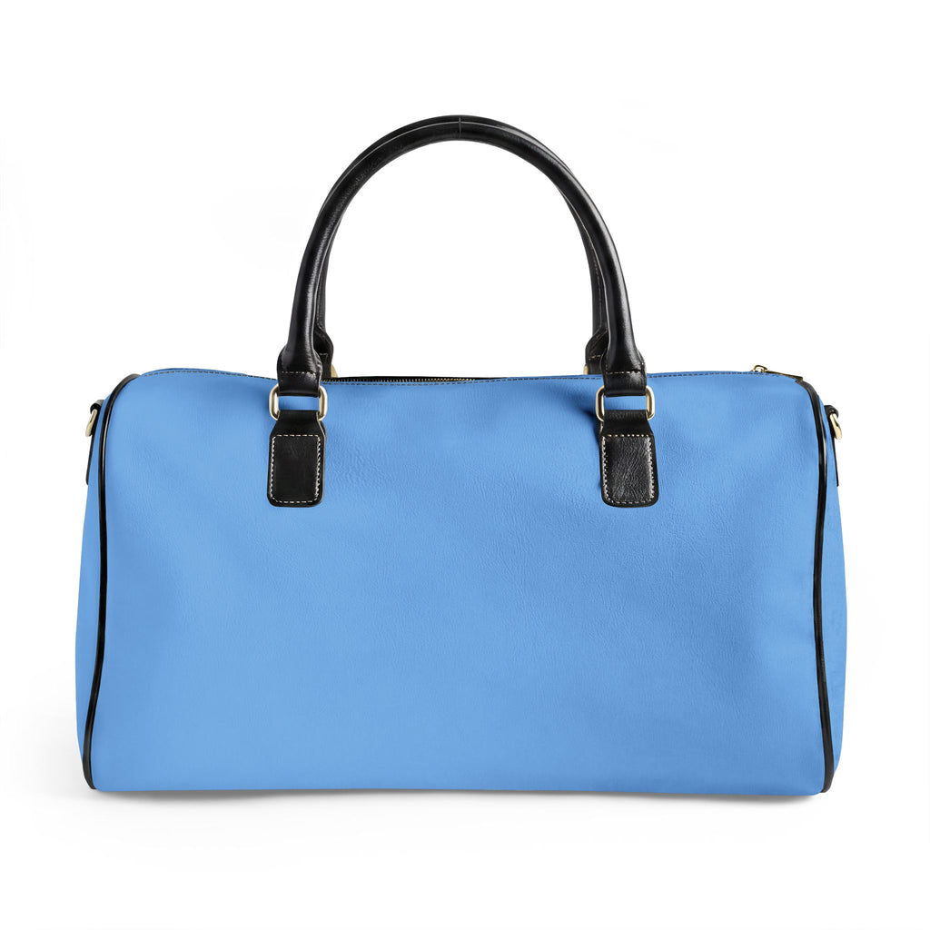 Leather Travel Bag - Stay Cozy Raccoon