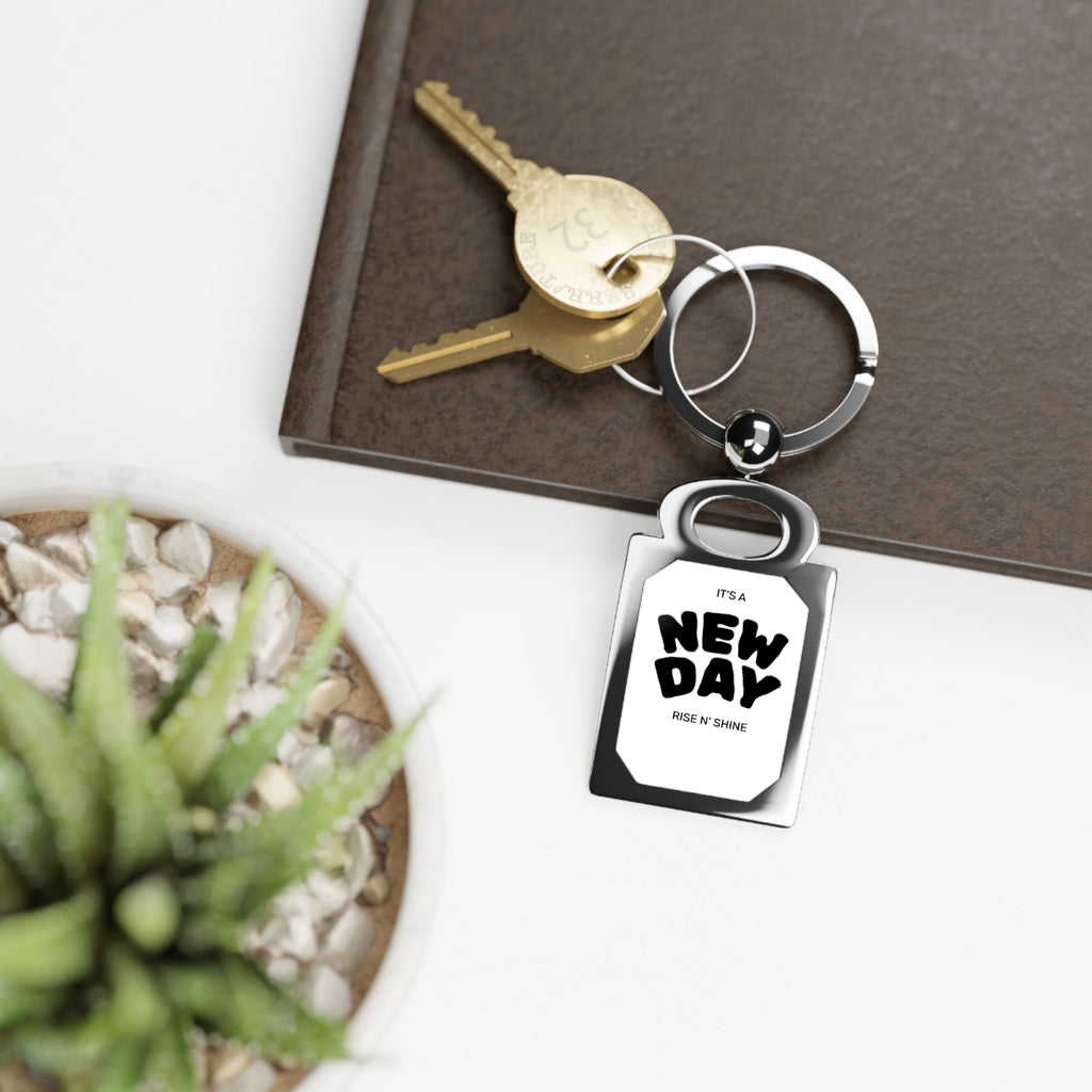 Rectangle Photo Keyring
