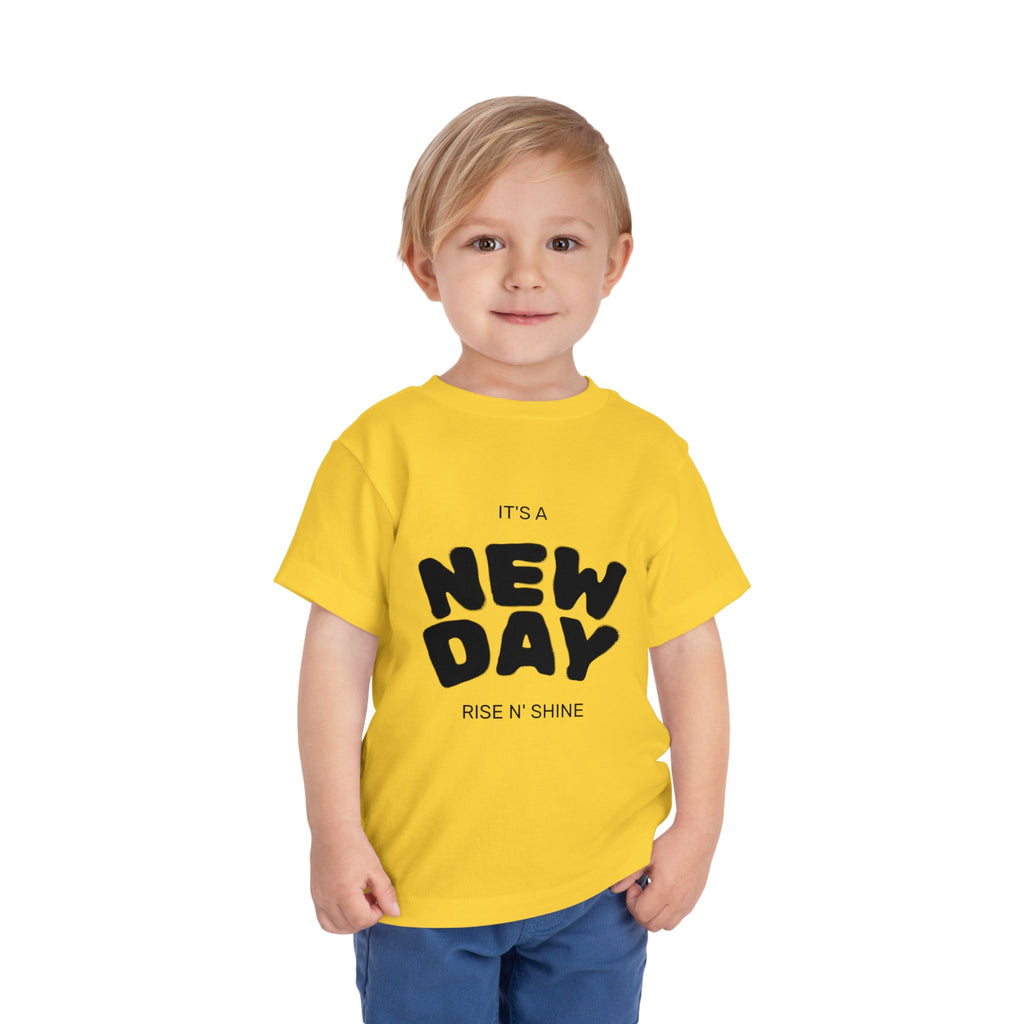 Toddler Short Sleeve Tee - It's a New Day