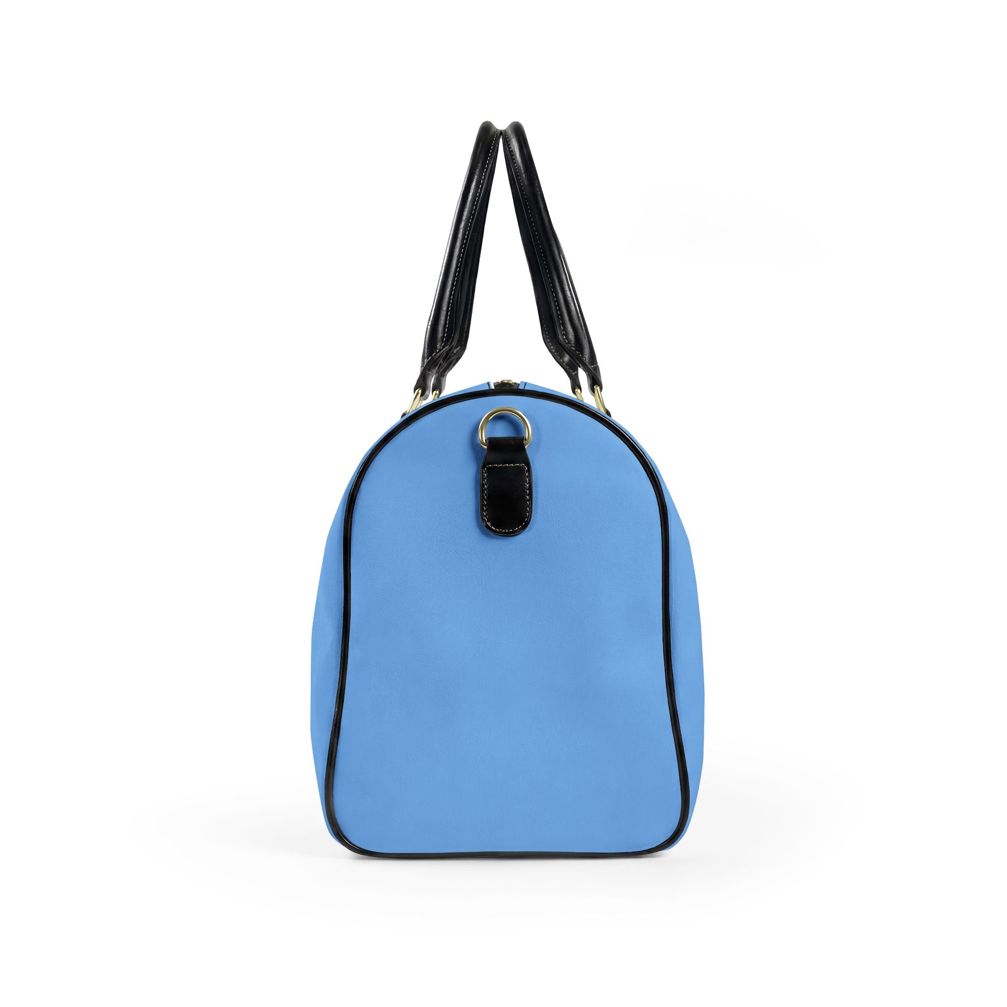 Leather Travel Bag - Stay Cozy Raccoon