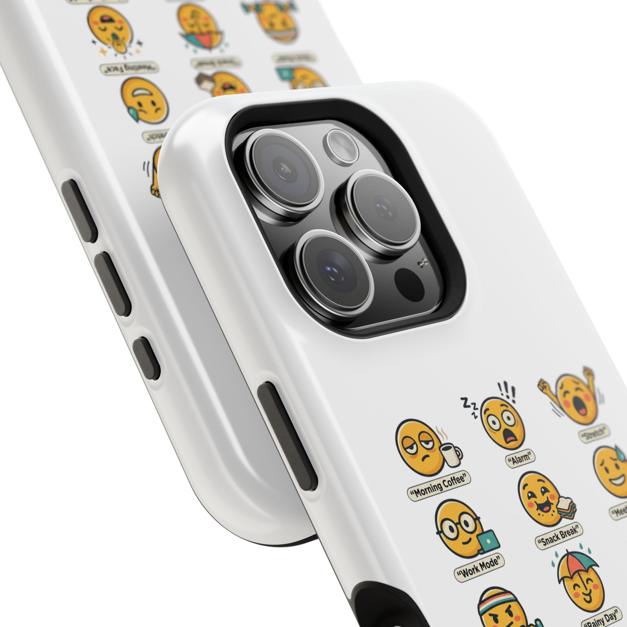 Emoji Mood Phone Case — Magnetic Impact-Resistant iPhone Cover