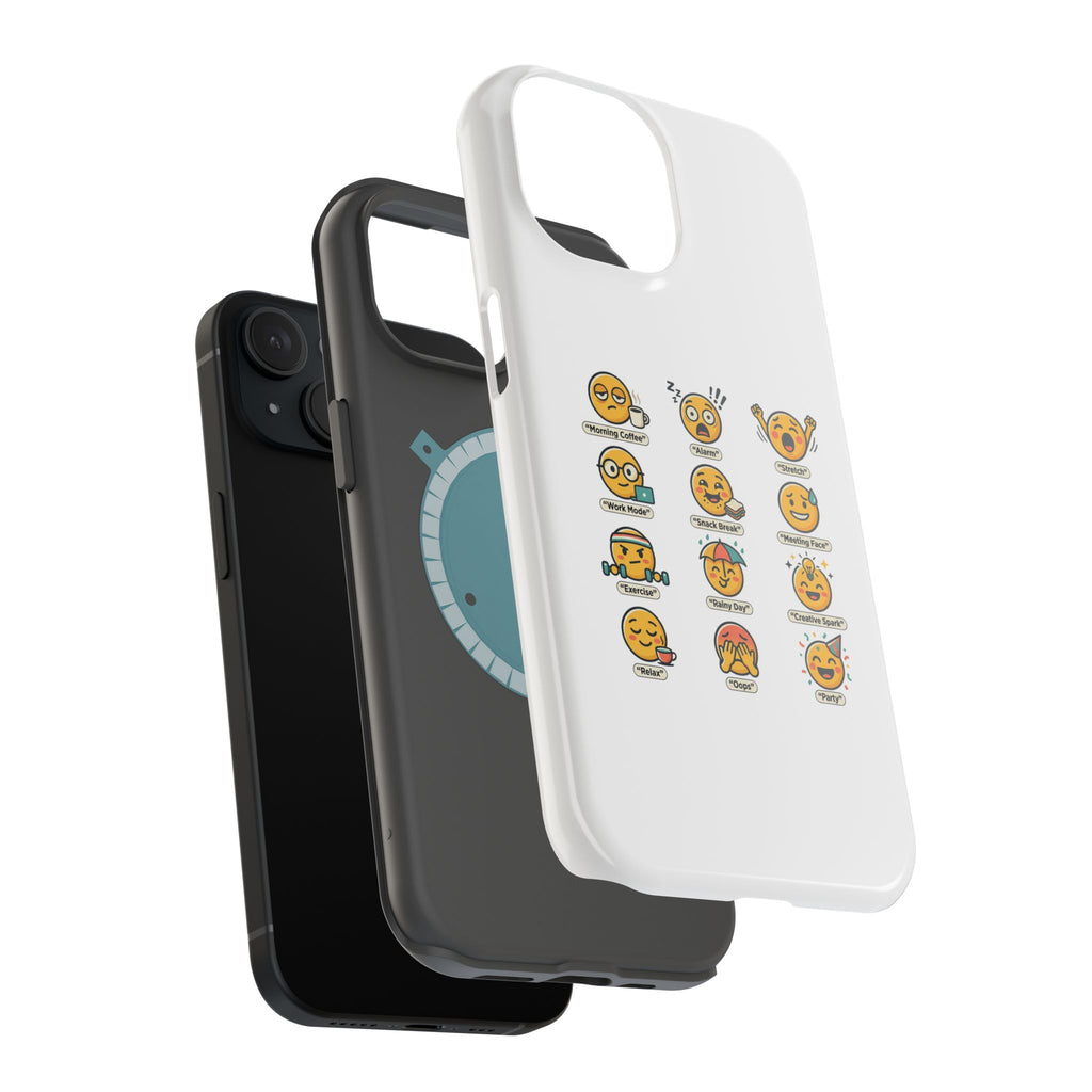 Emoji Mood Phone Case — Magnetic Impact-Resistant iPhone Cover