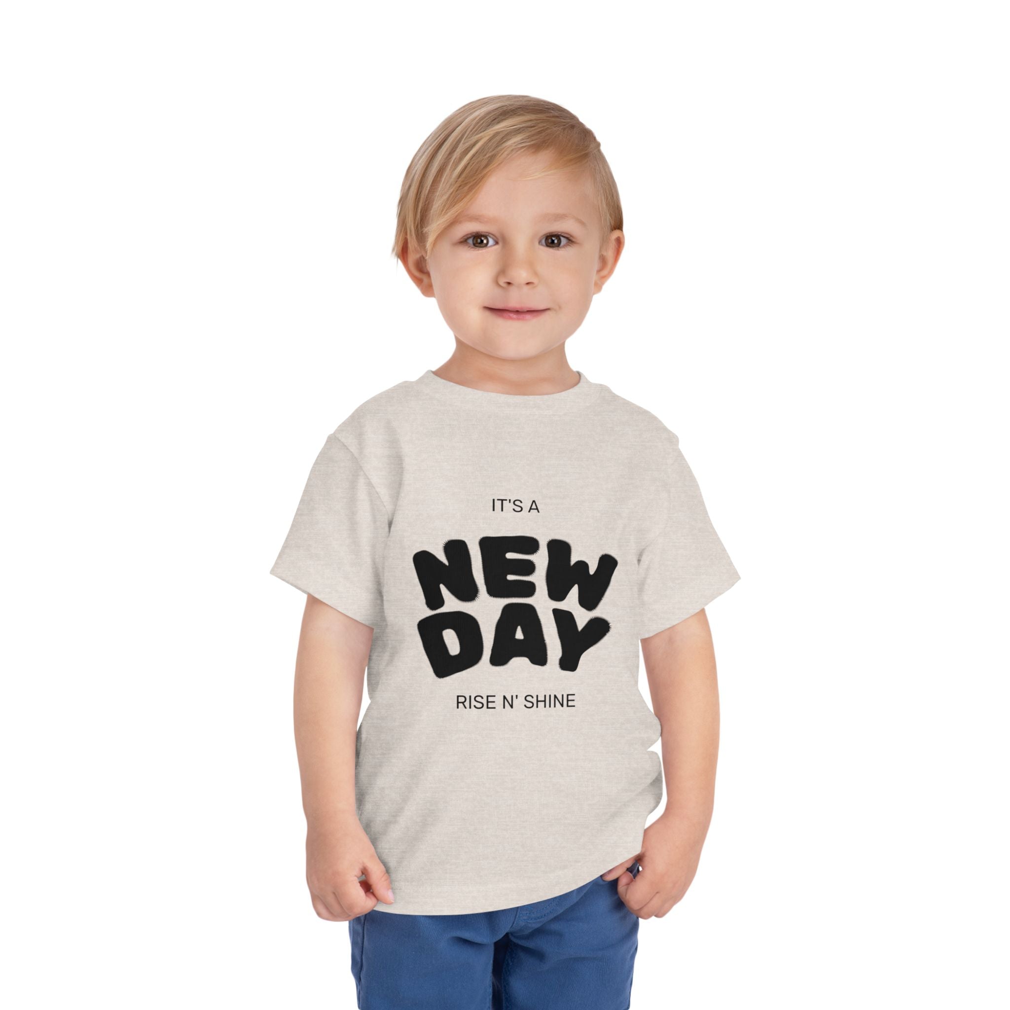 Toddler Short Sleeve Tee - It's a New Day