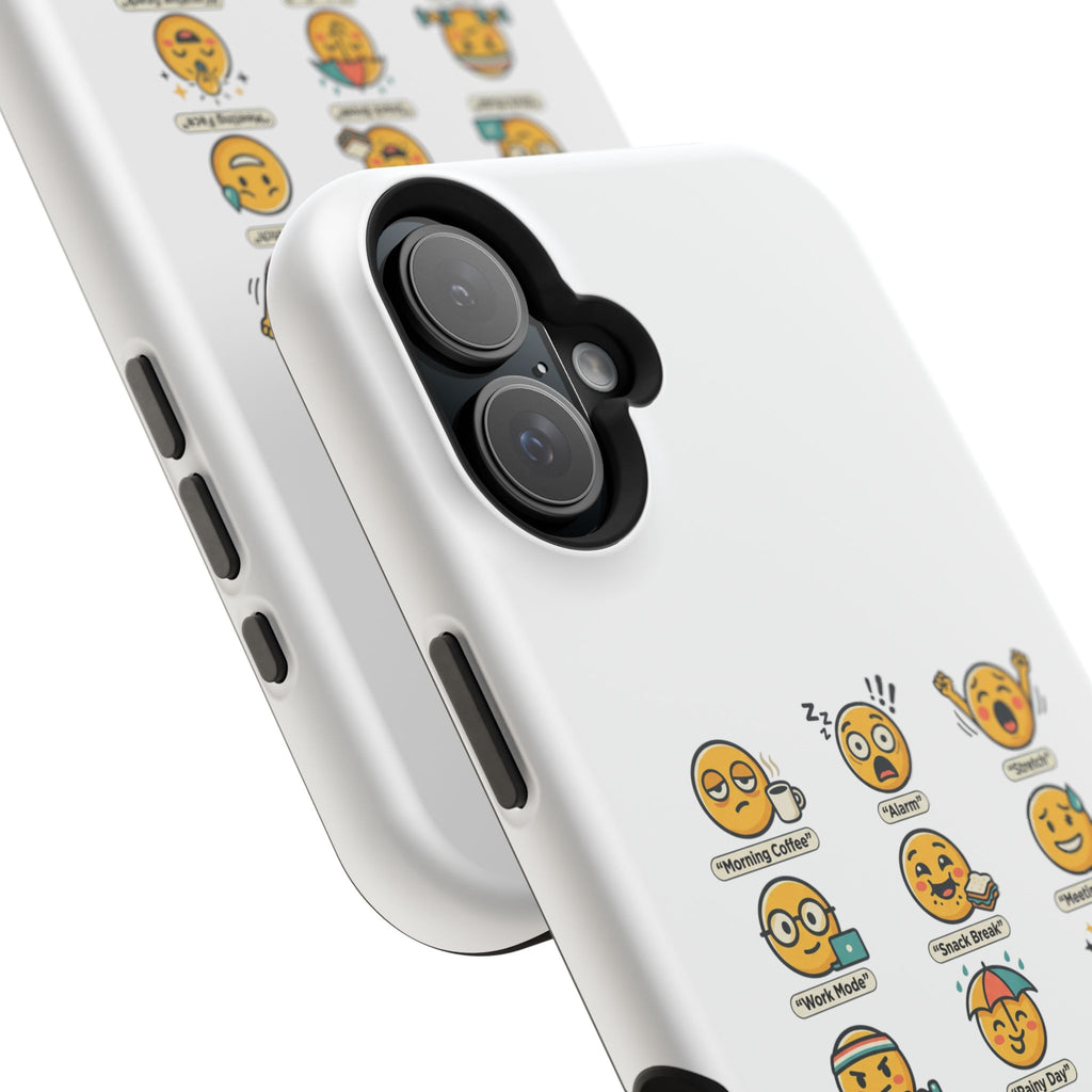 Emoji Mood Phone Case — Magnetic Impact-Resistant iPhone Cover