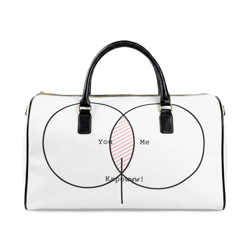 Leather Travel Bag - You and Me Kapow