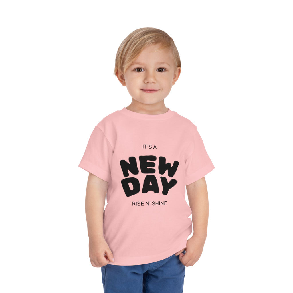 Toddler Short Sleeve Tee - It's a New Day