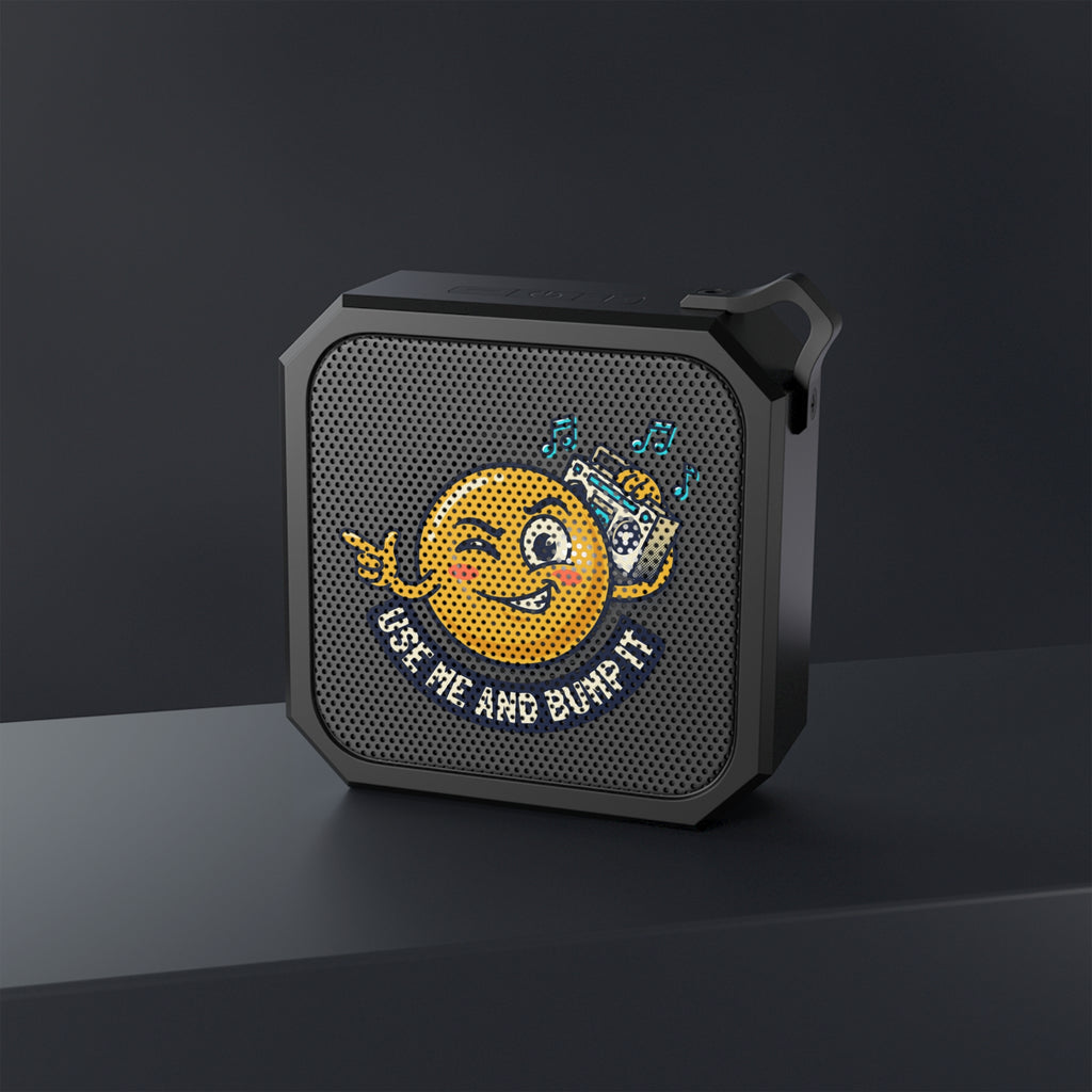 Bluetooth Speaker — "Use Me and Bump It" Emoji Boombox Outdoor Speaker