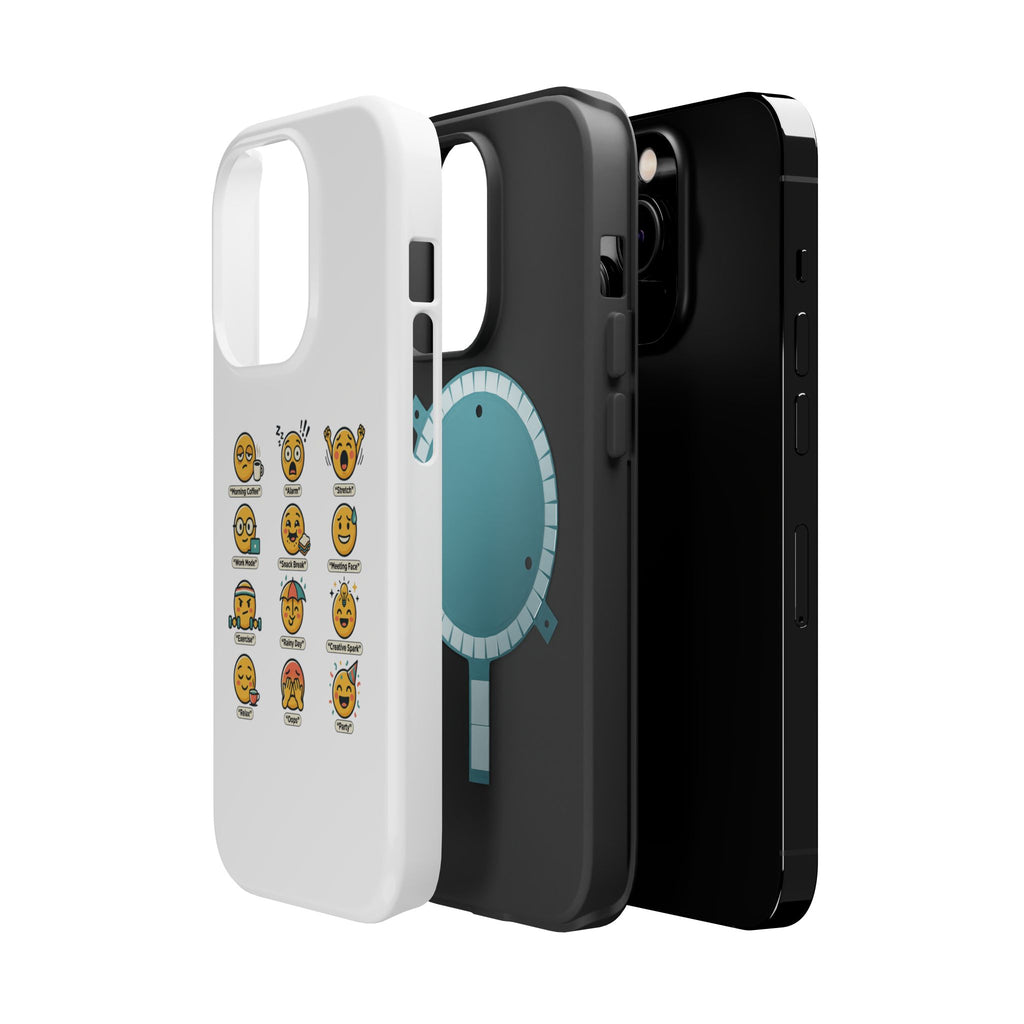 Emoji Mood Phone Case — Magnetic Impact-Resistant iPhone Cover