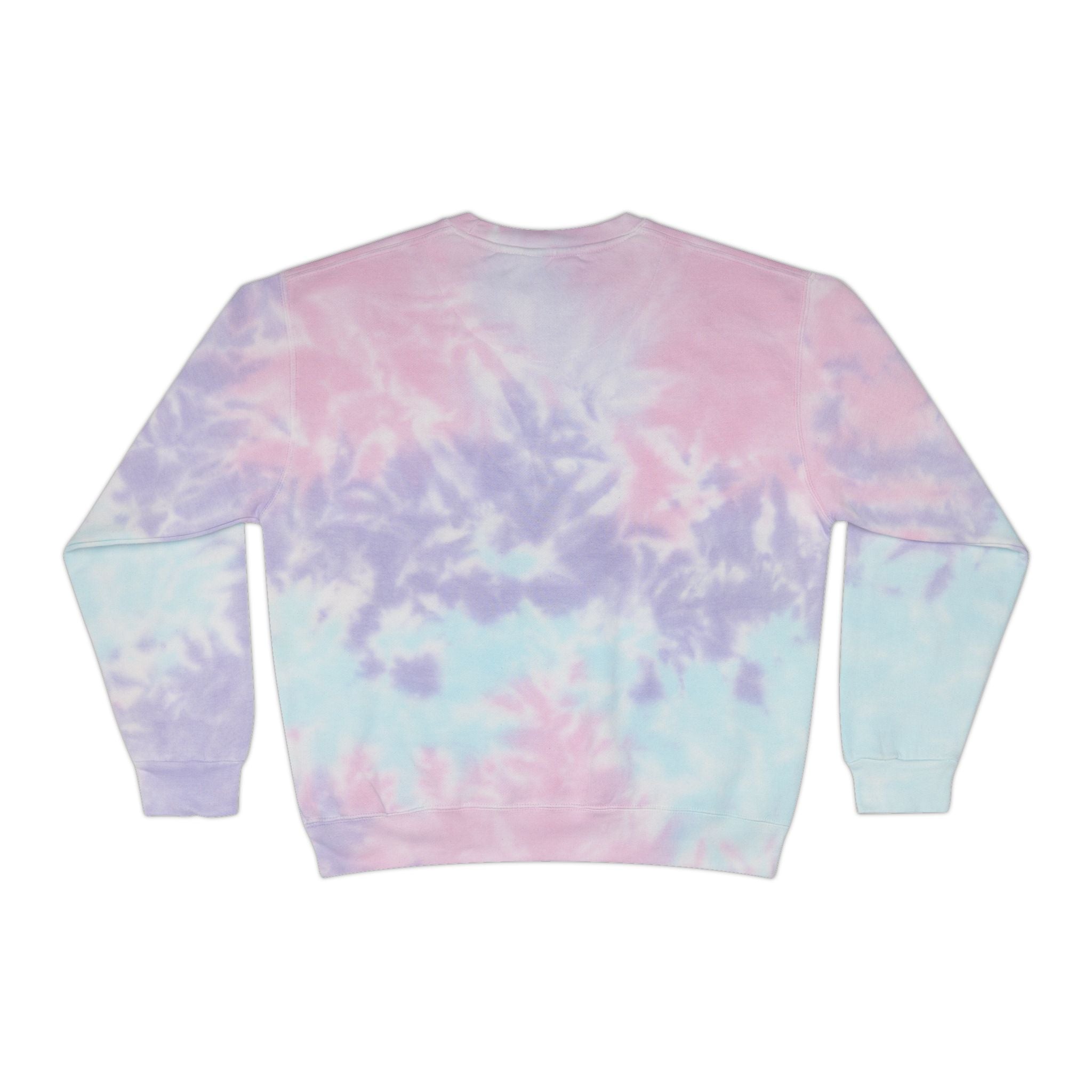 New Day Tie-Dye Sweatshirt - "It's a New Day" Light Blue Crewneck
