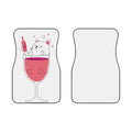 Car Mats (2x Front) - Wine Cat