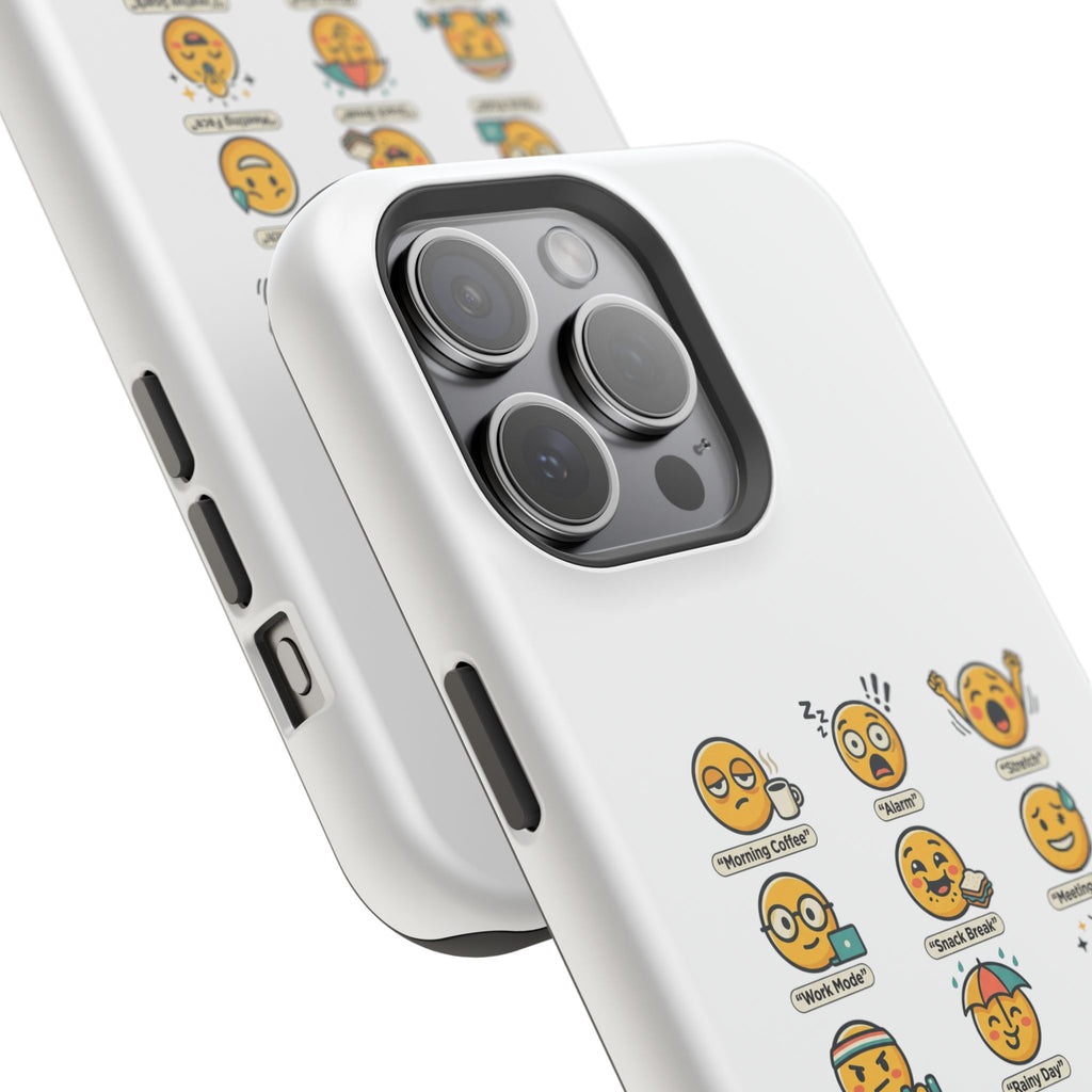 Emoji Mood Phone Case — Magnetic Impact-Resistant iPhone Cover