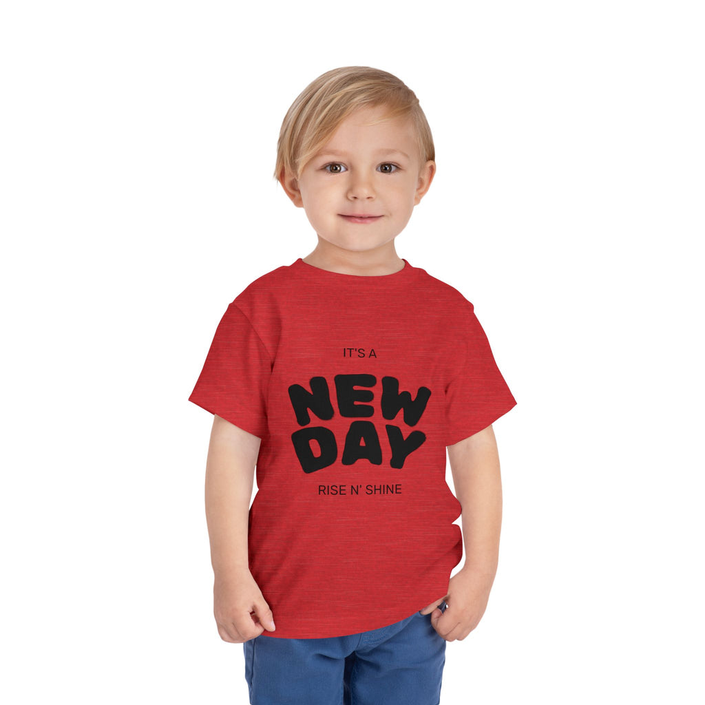 Toddler Short Sleeve Tee - It's a New Day